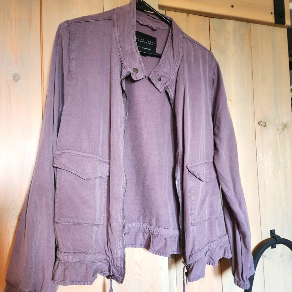 Sanctuary Purple Light Jacket - Size M